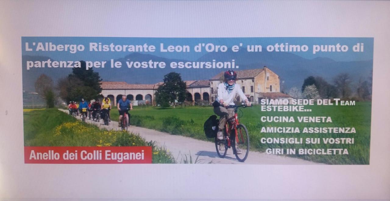 Albergo Ristorante Leon d'Oro Este Esterno foto